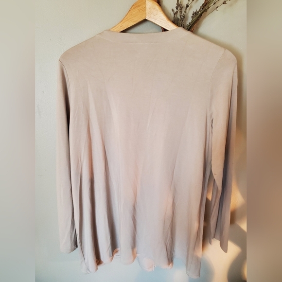 J Jill Tan Stretch Cardigan - Picture 8 of 8